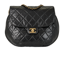 Quilted Bag, Leather, Black, 20445571(2014-15), 2*
